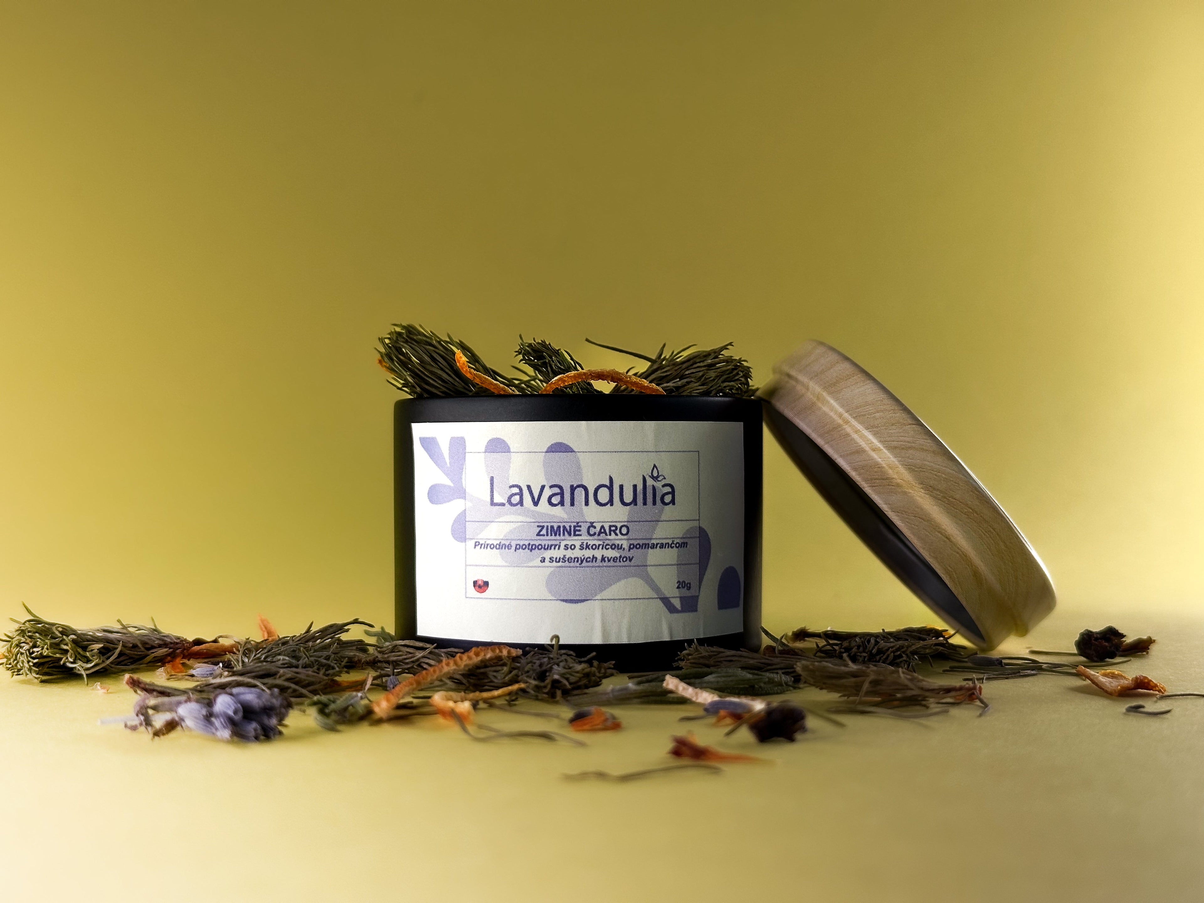 Magie hivernale – un pot-pourri naturel