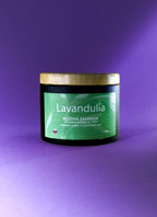 Rose Garden – a natural candle made from 100% beeswax with a rose